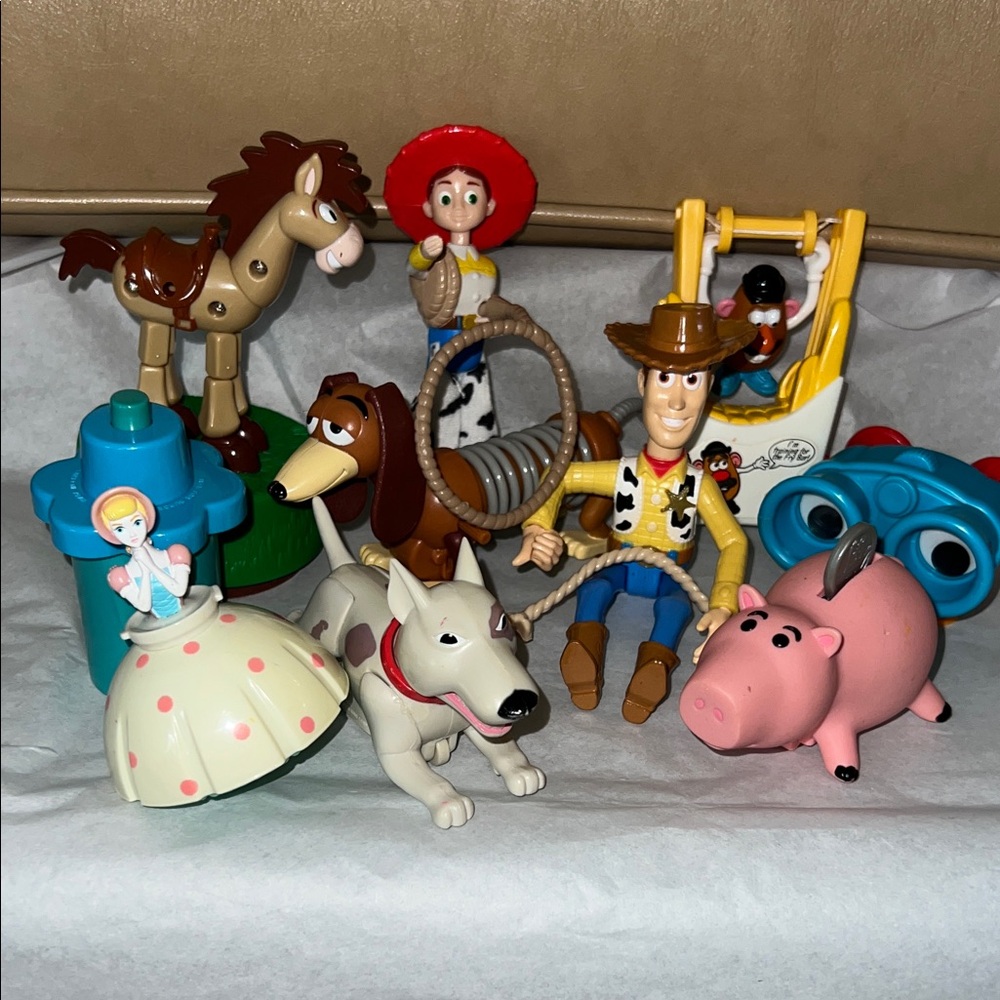 Bundle of Vintage Happy Meal Toys-Toy Story Collection